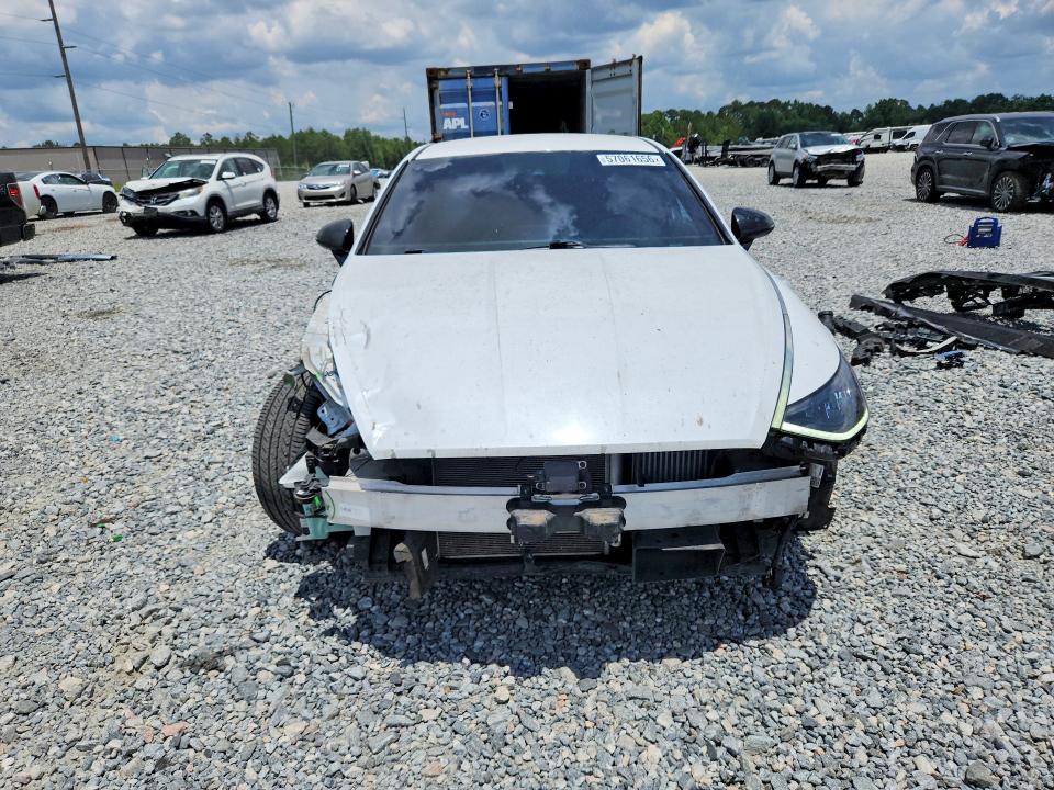 2021 Hyundai Sonata VIN 5NPEJ4J2XMH120293 COPART salvage auction — FRONT END, Ga - Cert Of Title-Salvage, sold $1,600 on 2026-07-28 (photo 5)
