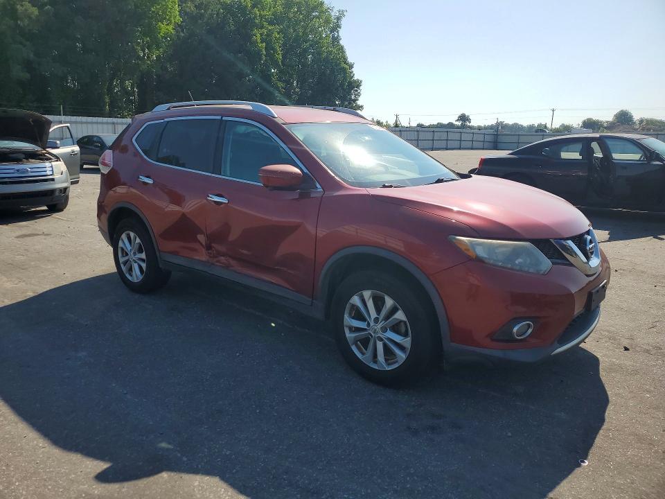 2016 Nissan Rogue VIN KNMAT2MV8GP630475 COPART salvage auction — SIDE, Nc - Salvage Certificate Of Title, sold $1,050 on 2026-07-30 (photo 4)
