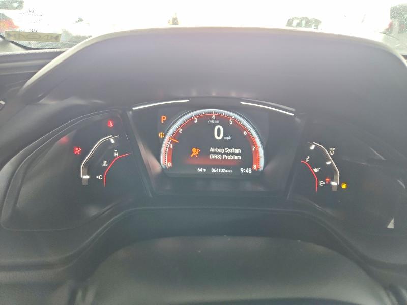 2021 Honda Civic VIN SHHFK7H40MU403261 COPART salvage auction — FRONT END, Ca - Salvage Certificate, sold $6,400 on 2026-07-02 (photo 9)