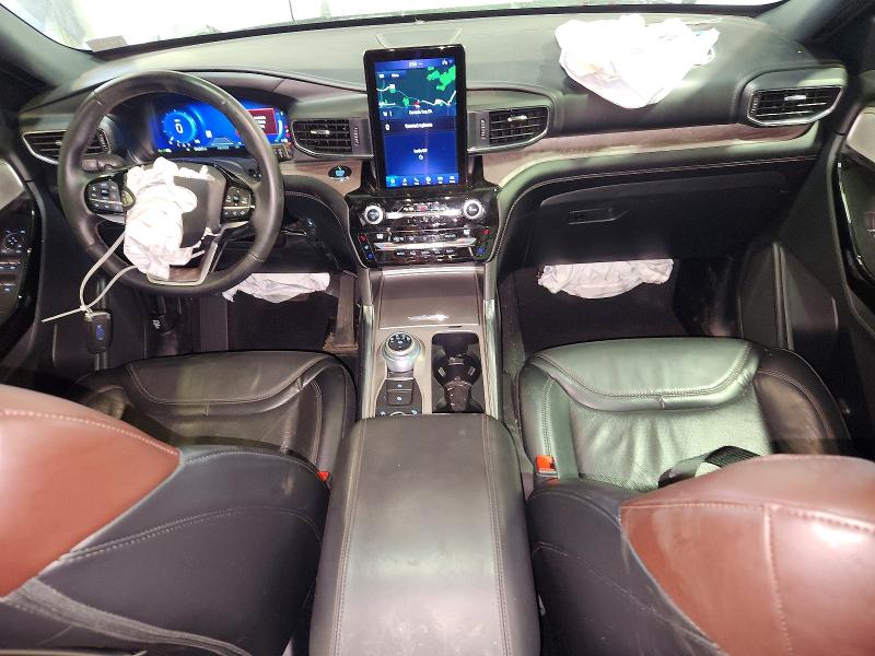 2021 Ford Explorer VIN 1FM5K8HC5MGA21660 COPART salvage auction — FRONT END, Pa - Certificate Of Salvage, sold $6,300 on 2026-07-03 (photo 8)