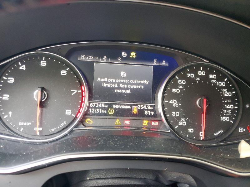 2019 Audi VIN WAUD8AF28KN131544 COPART salvage auction — FRONT END, Al - Cert Of Title-Salvage Title, sold $2,850 on 2026-07-07 (photo 9)