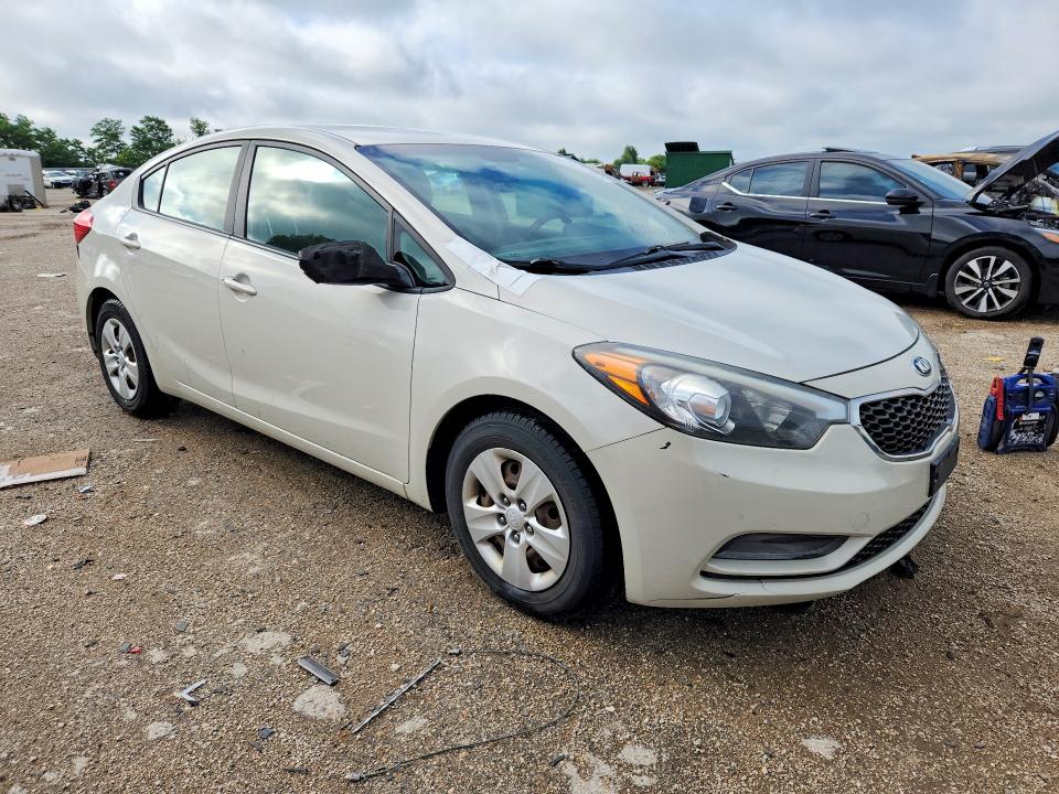 2015 Kia Forte VIN KNAFK4A68F5314891 COPART salvage auction — REAR END, Il - Salvage Certificate, sold $1,650 on 2026-07-16 (photo 4)