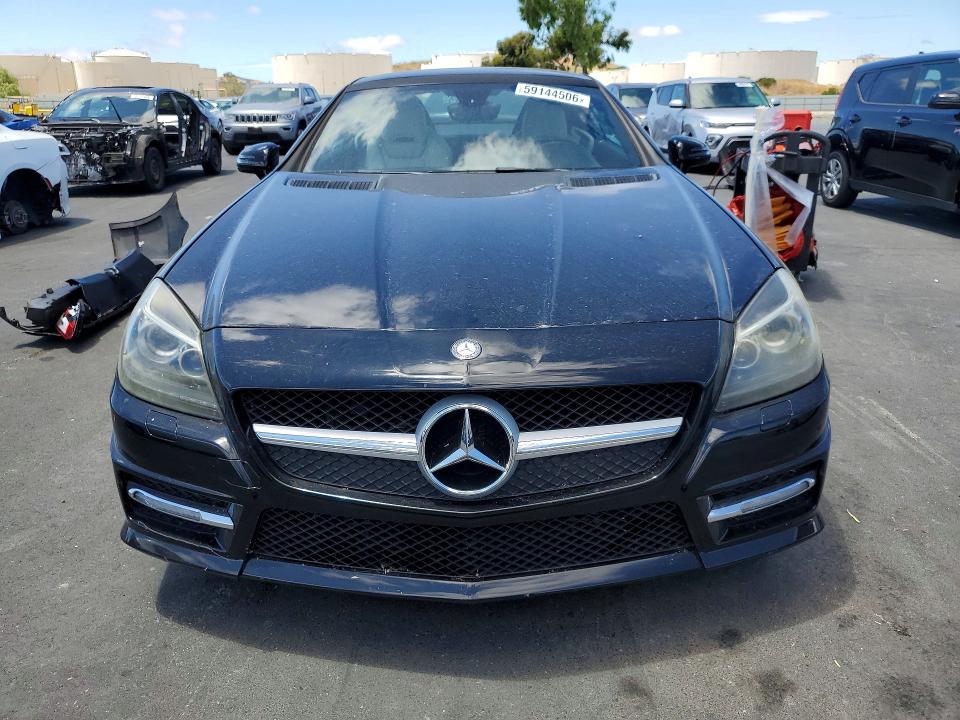 2012 Mercedes-benz Slk-klasse VIN WDDPK4HA0CF046688 COPART salvage auction — REAR END, Ca - Salvage Certificate, sold $2,850 on 2026-07-13 (photo 5)