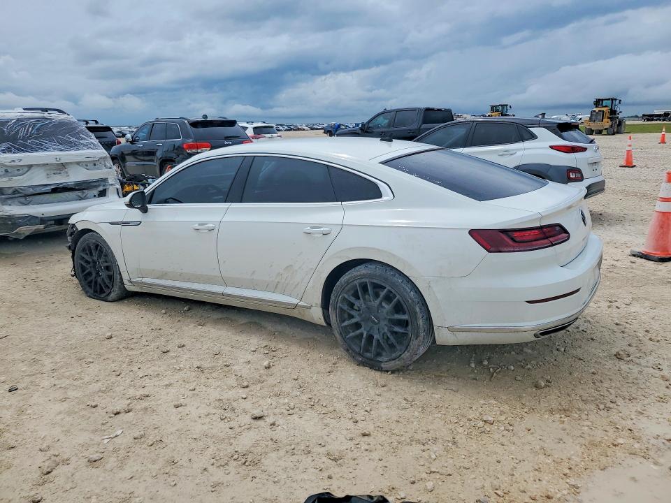 2021 Volkswagen VIN WVWAR7ANXME008550 COPART salvage auction — FRONT END, Tx - Salvage Vehicle Title, sold $3,100 on 2026-07-23 (photo 2)