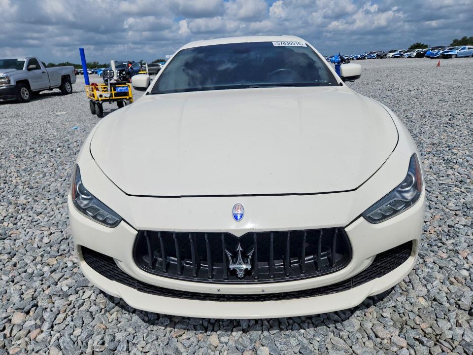 2015 Maserati Ghibli VIN ZAM57RTA1F1144469 COPART salvage auction — WATER/FLOOD, Fl - Cert Of Title-Slvg Rebld Flood, sold $25 on 2026-07-24 (photo 5)