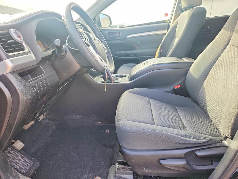 2016 Toyota Highlander VIN 5TDBKRFH3GS331201 COPART salvage auction — SIDE, Ab - Bos - Salvage, sold $12,300 on 2026-07-16 (photo 7)