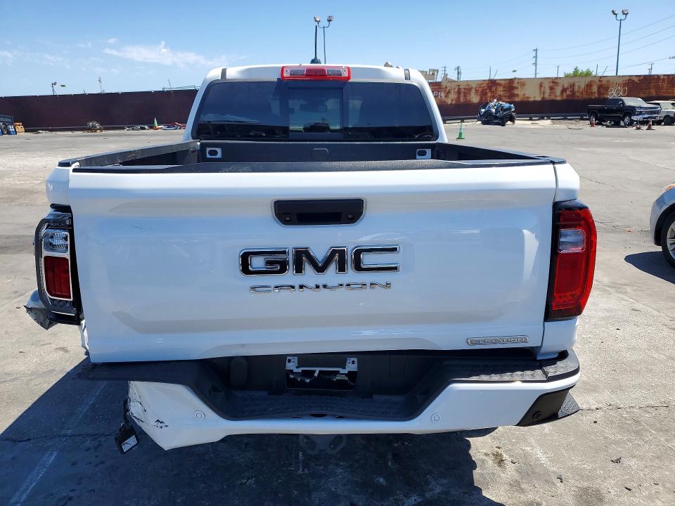 2023 Gmc Canyon VIN 1GTP5BEK3P1210036 COPART salvage auction — REAR END, Ca - Salvage Certificate, sold $11,500 on 2026-07-08 (photo 6)