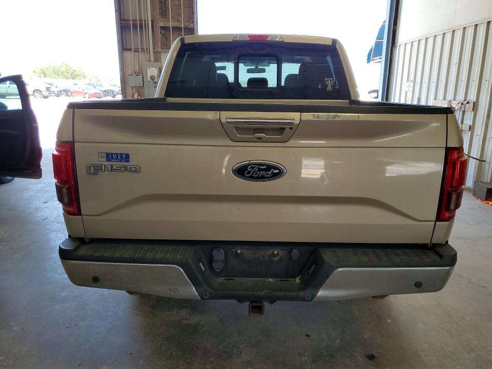 2017 Ford F-150 VIN 1FTEW1CG0HKD40008 COPART salvage auction — HAIL, Tx - Certificate Of Title, sold $8,700 on 2026-07-31 (photo 6)