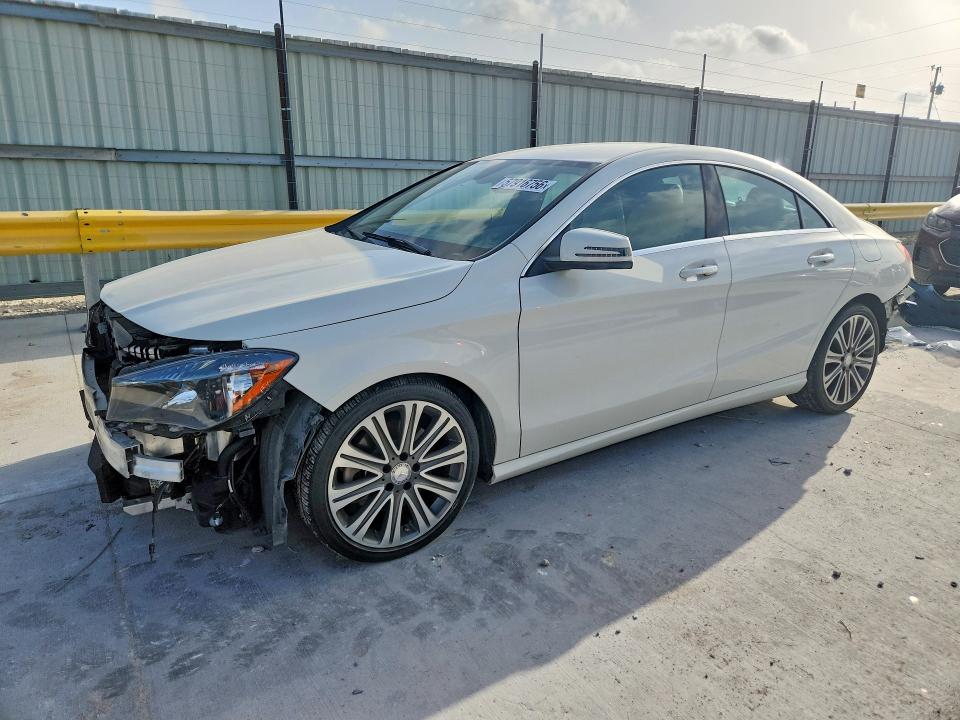 2017 Mercedes-benz Cla-klasse VIN WDDSJ4EB1HN441275 COPART salvage auction — FRONT END, Tx - Salvage Vehicle Title, sold $4,300 on 2026-07-31 (photo 1)