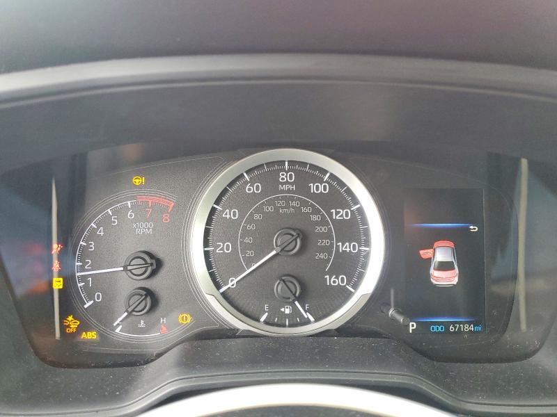 2020 Toyota Corolla VIN JTDEPRAE1LJ002273 COPART salvage auction — REAR END, Or - Salvage Title Certificate, sold $7,400 on 2026-07-15 (photo 9)