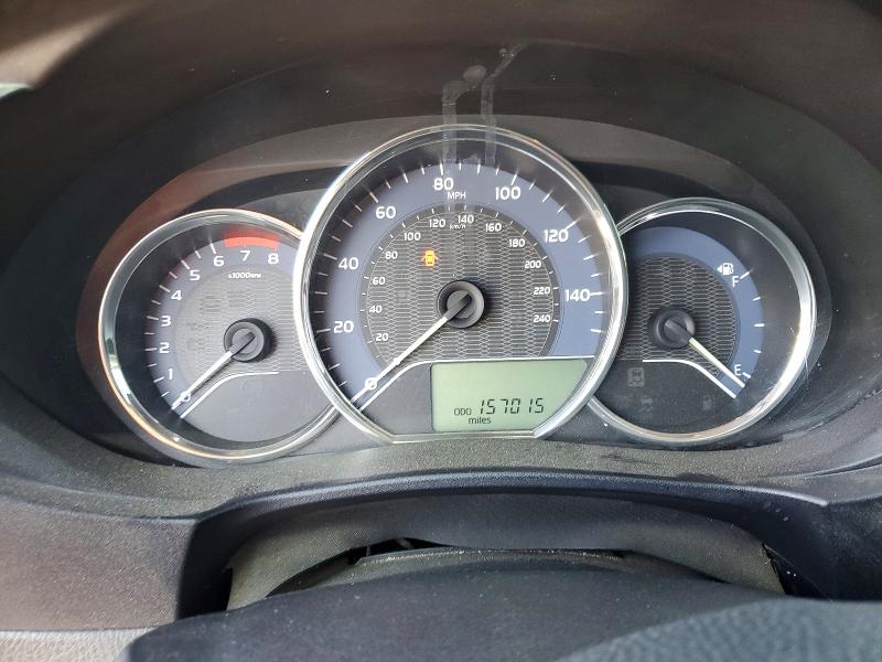 2014 Toyota Corolla VIN 5YFBURHEXEP104638 COPART salvage auction — REAR END, Ca - Salvage Certificate, sold $2,750 on 2026-07-02 (photo 9)