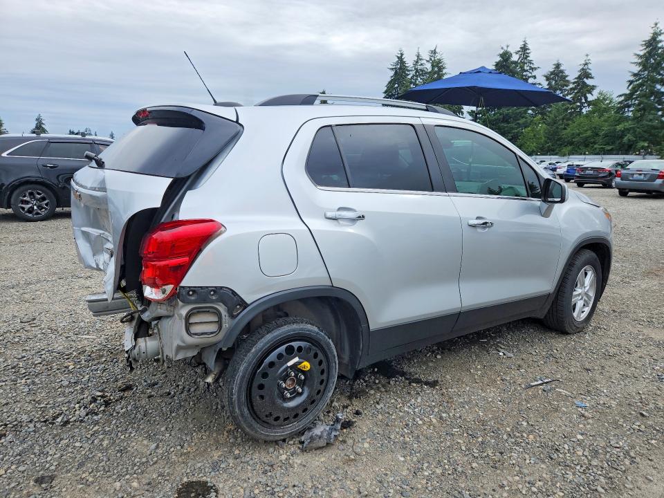 2018 Chevrolet VIN KL7CJLSB3JB511554 COPART salvage auction — REAR END, Wa - Bill Of Sale, sold $1,550 on 2026-07-17 (photo 3)