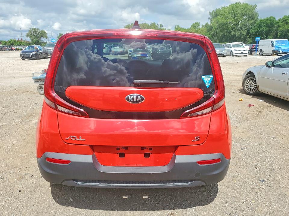 2021 Kia Soul VIN KNDJ23AUXM7140958 COPART salvage auction — FRONT END, Ia - Salvage W/Salvage History, sold $2,000 on 2026-07-10 (photo 6)
