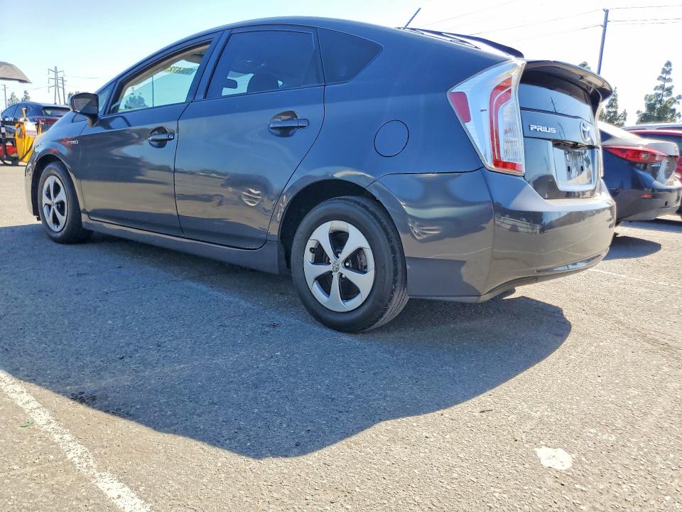 2014 Toyota Prius VIN JTDKN3DUXE0379136 COPART salvage auction — FRONT END, Salvage Title, sold $150 on 2026-07-21 (photo 2)