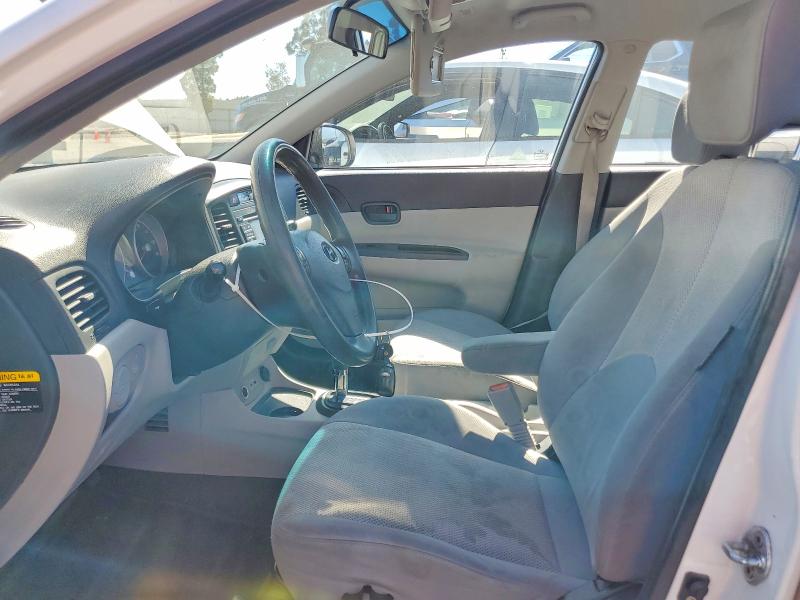 2011 Hyundai Accent VIN KMHCN4ACXBU606640 COPART salvage auction — MINOR DENT/SCRATCHES, Ca - Dis/Dlr/Exp Only Clean Title, sold $475 on 2026-07-28 (photo 7)