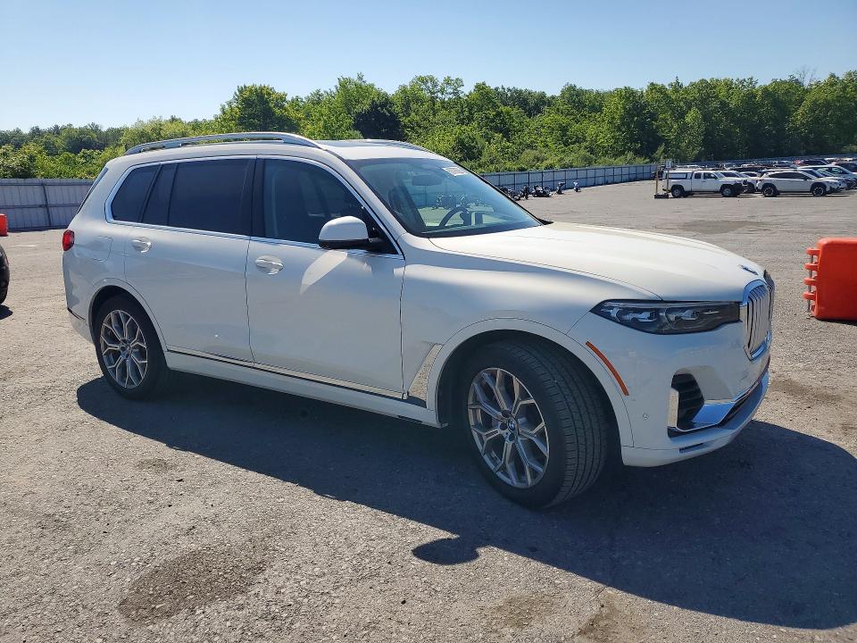 2019 BMW X7 VIN 5UXCX4C53KLS36228 COPART salvage auction — NORMAL WEAR, Pa - Cert Of Title, sold $14,100 on 2026-07-28 (photo 4)