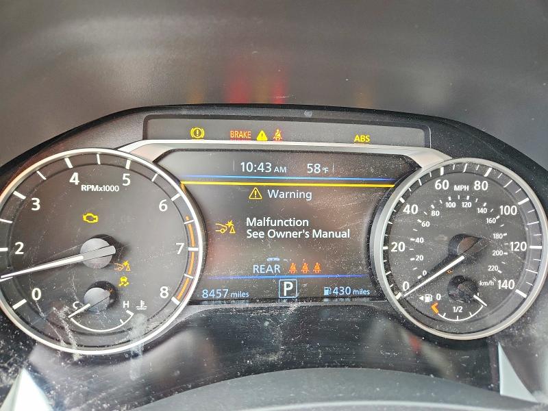 2024 Nissan Altima VIN 1N4BL4CWXRN423567 COPART salvage auction — FRONT END, Ny - Mv-907A Salvage Certificate, sold $8,900 on 2026-07-25 (photo 9)