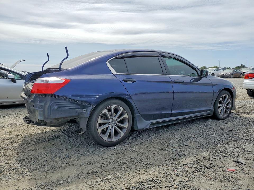 2014 Honda Accord VIN 1HGCR2F52EA215075 COPART salvage auction — SIDE, Ca - Salvage Certificate, sold $1,600 on 2026-07-09 (photo 3)