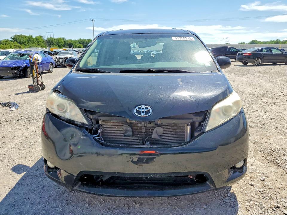 2015 Toyota VIN 5TDYK3DC9FS528760 COPART salvage auction — REAR END, Ny - Mv-907A Salvage Certificate, sold $425 on 2026-07-13 (photo 5)