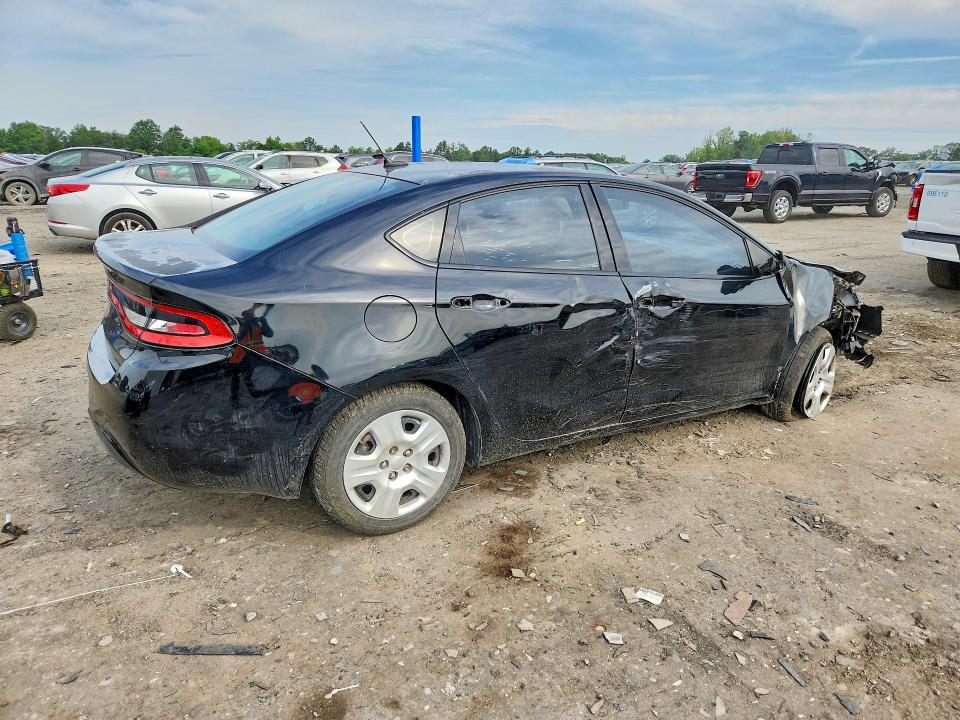 2013 Dodge Dart VIN 1C3CDFAA0DD287421 COPART salvage auction — FRONT END, Va - Certificate Of Title, sold $400 on 2026-07-29 (photo 3)