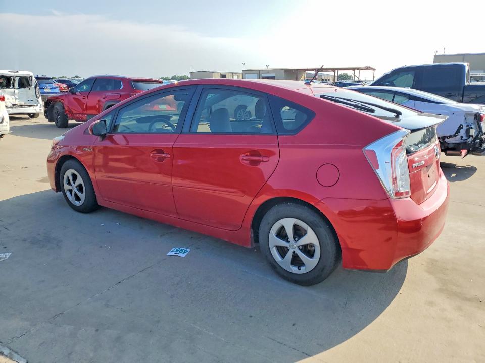 2015 Toyota Prius VIN JTDKN3DU8F1892168 COPART salvage auction — REAR END, Tx - Salvage Vehicle Title, sold $2,800 on 2026-07-25 (photo 2)