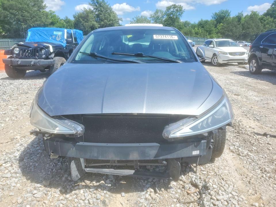 2019 Hyundai Elantra VIN KMHD74LF5KU810090 COPART salvage auction — FRONT END, Tn - Certificate Of Title (P), sold $1,000 on 2026-07-09 (photo 5)