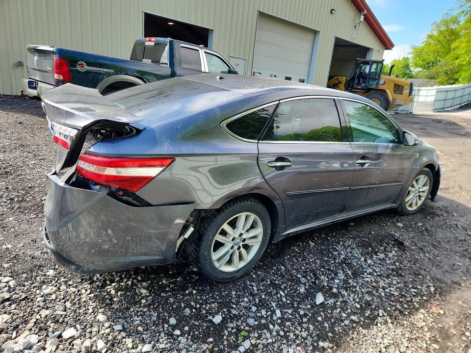 2015 Toyota Avalon VIN 4T1BK1EB4FU171687 COPART salvage auction — REAR END, Vt - Cert Of Title-Salvage Vehicle, sold $2,100 on 2026-07-06 (photo 3)