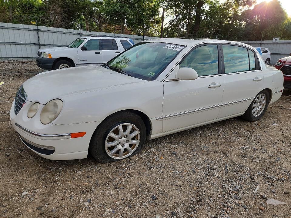 2007 Kia Amanti VIN KNALD125375139002 COPART salvage auction — SIDE, VA - CERTIFICATE OF TITLE, sold $200 on 2026-07-07 (photo 1)