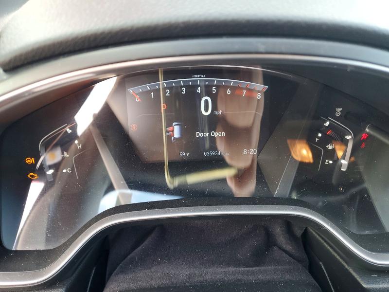 2019 Honda Cr-v VIN 7FARW2H90KE017748 COPART salvage auction — FRONT END, Ca - Salvage Certificate, sold $7,200 on 2026-07-09 (photo 9)