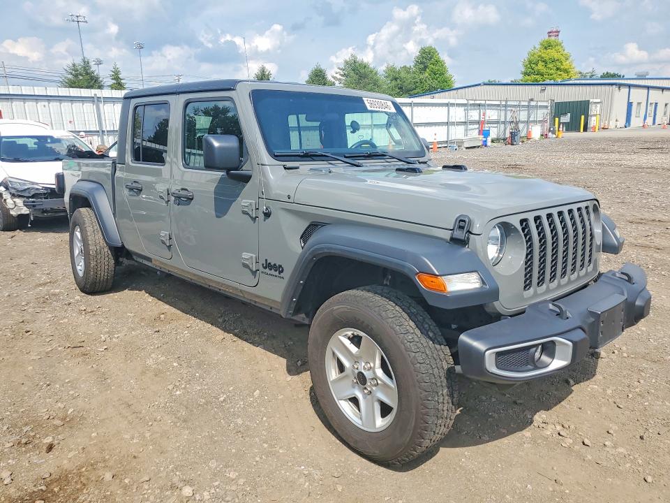 2023 Jeep Gladiator VIN 1C6HJTAG6PL537324 COPART salvage auction — REAR END, Md - Cert Of Salvage > 75% Damage, sold $250 on 2026-07-27 (photo 4)