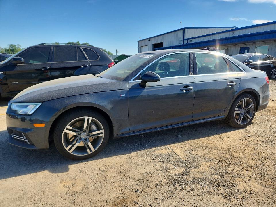 2017 Audi A4 VIN WAUENAF45HN004614 COPART salvage auction — UNDERCARRIAGE, WI - CERTIFICATE OF TITLE, sold $5,800 on 2026-07-07 (photo 1)