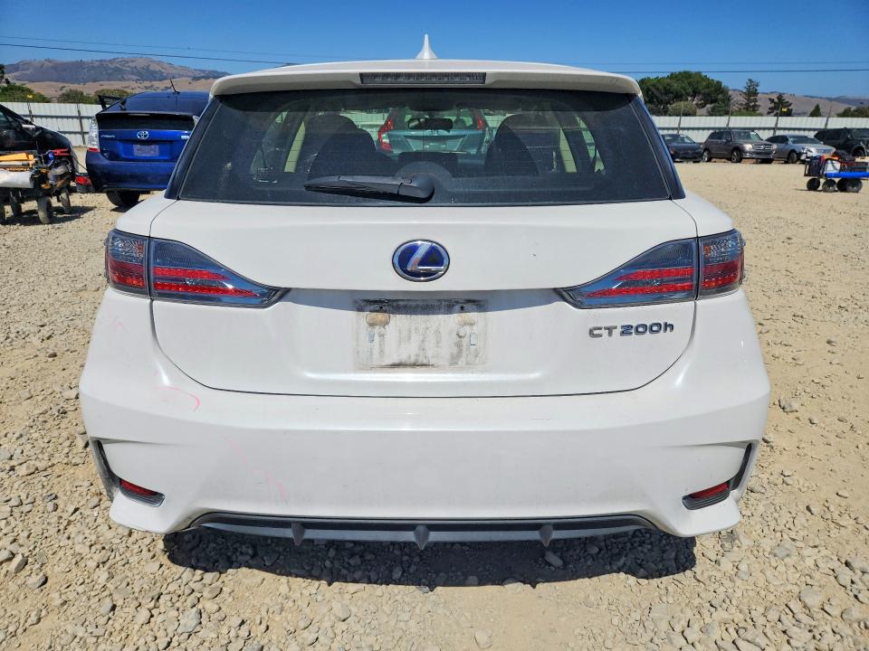 2015 Lexus Ct VIN JTHKD5BHXF2237376 COPART salvage auction — FRONT END, Ca - Salvage Certificate, sold $3,950 on 2026-07-02 (photo 6)