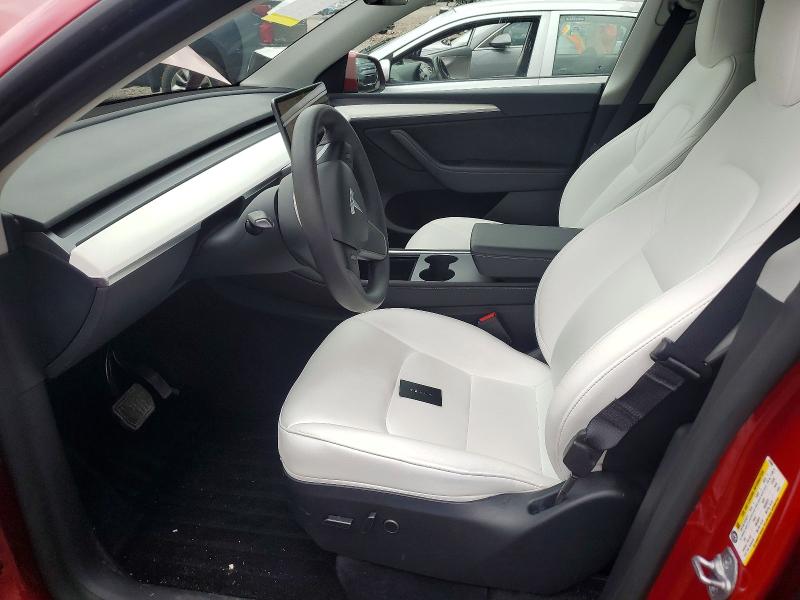 2023 Tesla VIN 7SAYGDEE6PF878363 COPART salvage auction — FRONT END, NY - MV-907A SALVAGE CERTIFICATE, sold $14,800 on 2026-07-06 (photo 7)