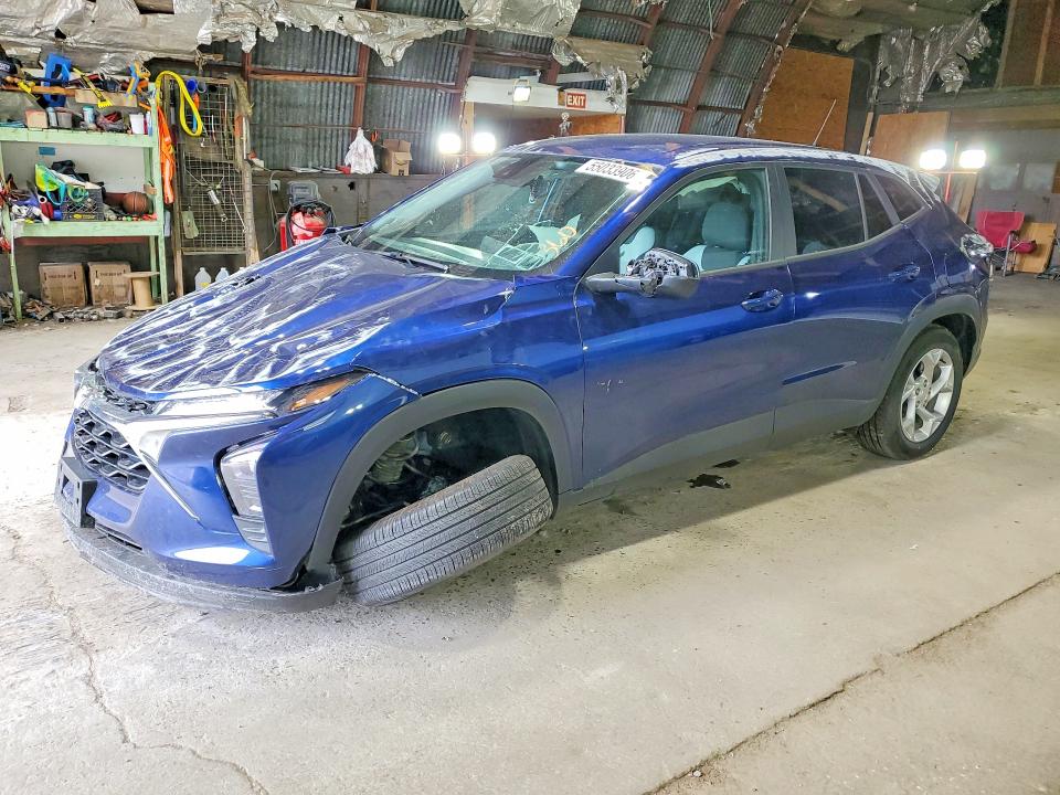 2024 Chevrolet Trax VIN KL77LFE22RC153894 COPART salvage auction — ROLLOVER, Ny - Mv-907A Salvage Certificate, sold $500 on 2026-07-13 (photo 1)