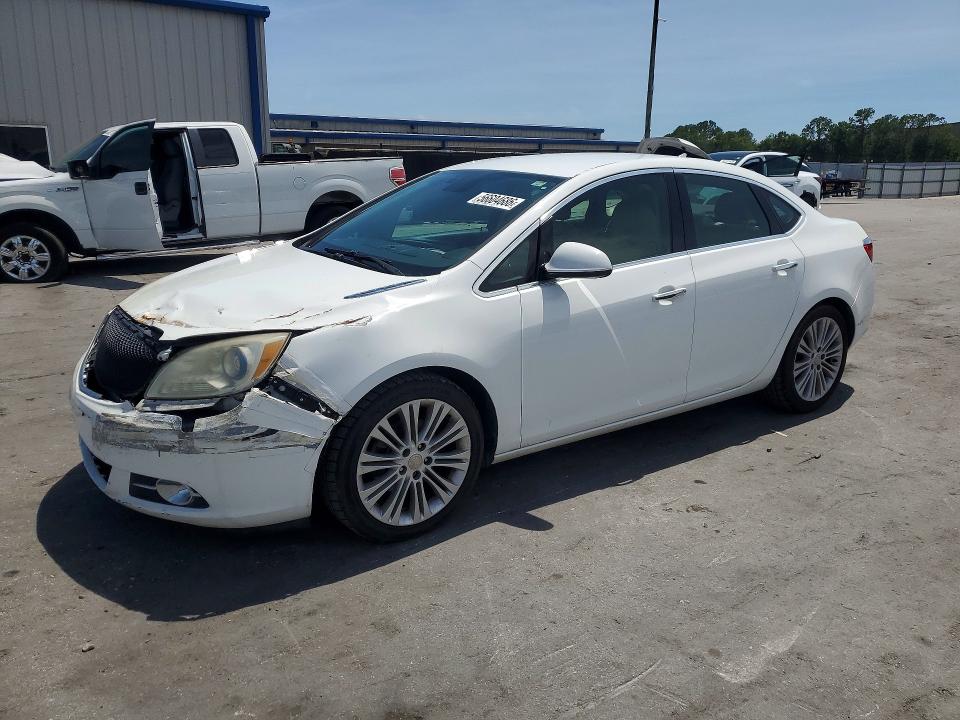 2014 Buick Verano VIN 1G4PP5SK9E4168107 COPART salvage auction — FRONT END, FL - CERT OF TITLE SLVG REBUILDABLE, sold $350 on 2026-07-02 (photo 1)