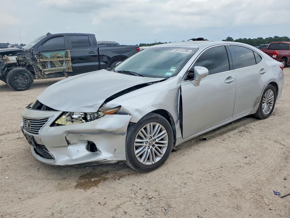 2013 Lexus ES VIN JTHBK1GG1D2077738 COPART salvage auction — FRONT END, TX - SALVAGE VEHICLE TITLE, sold $3,000 on 2026-07-31 (photo 1)