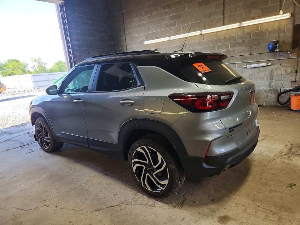 2025 Chevrolet Trailblazer VIN KL79MUSL8SB075544 COPART salvage auction — FRONT END, Ny - Mv-907A Salvage Certificate, sold $8,000 on 2026-07-13 (photo 2)