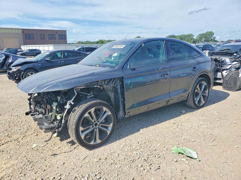 2023 Audi VIN WA16AAFY7P2069870 COPART salvage auction — FRONT END, Ks - Cert Of Title-Salvage, sold $12,800 on 2026-07-21 (photo 1)