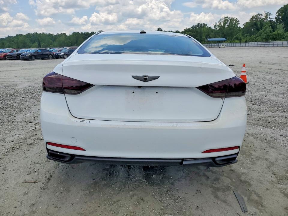 2015 Hyundai Genesis VIN KMHGN4JEXFU050578 COPART salvage auction — FRONT END, Sc - Cert Of Title-Salvage, sold $1,100 on 2026-07-13 (photo 6)