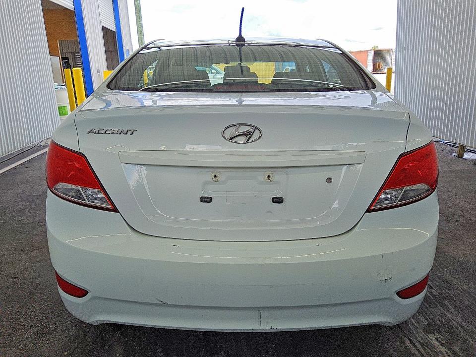 2015 Hyundai Accent VIN KMHCT4AE9FU860546 COPART salvage auction — MECHANICAL, Fl - Certificate Of Title, sold $90 on 2026-07-16 (photo 6)