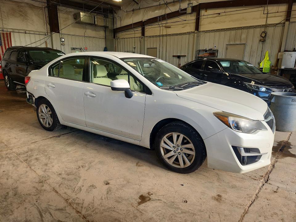 2016 Subaru Impreza VIN JF1GJAB63GH007108 COPART salvage auction — REAR END, Wi - Junked Vehicle Bill Of Sale, sold $525 on 2026-07-06 (photo 4)