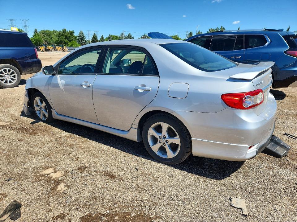 2013 Toyota Corolla VIN 5YFBU4EE3DP086926 COPART salvage auction — FRONT END, Il - Salvage Certificate, sold $2,950 on 2026-07-16 (photo 2)