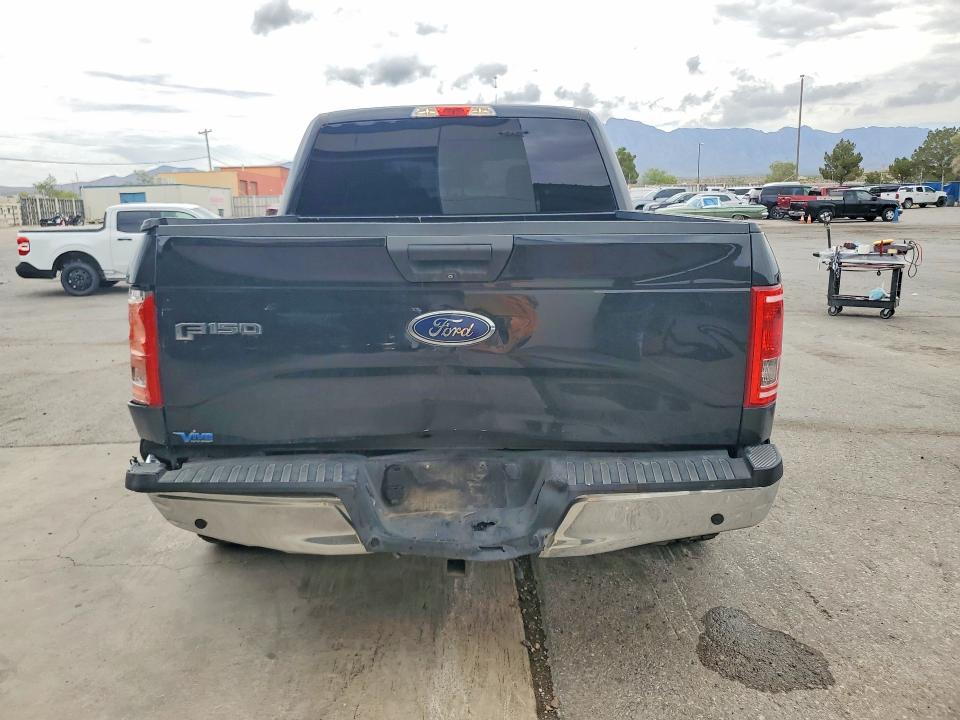 2015 Ford F-150 VIN 1FTEW1EG3FKD02167 COPART salvage auction — REAR END, Tx - Certificate Of Title, sold $6,700 on 2026-07-31 (photo 6)