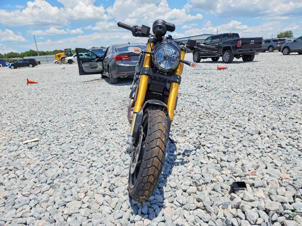 2025 Ducati Scrambler VIN ZDMKAFCP3SB004217 COPART salvage auction — FRONT END, Fl - Certificate Of Destruction, sold $4,100 on 2026-07-09 (photo 2)