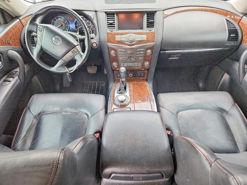 2018 Nissan Armada VIN JN8AY2NC8JX502733 COPART salvage auction — FRONT END, Ky - Cert Of Title-Salvage, sold $3,500 on 2026-07-16 (photo 8)