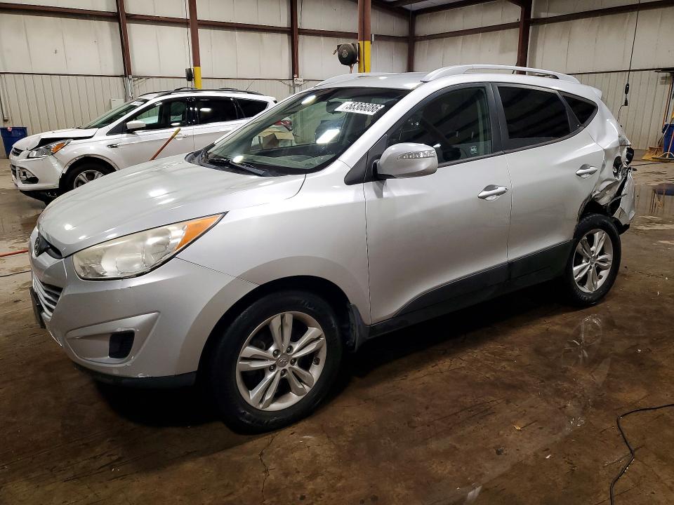 2012 Hyundai VIN KM8JU3AC5CU435222 COPART salvage auction — REAR END, Pa - Certificate Of Salvage, sold $1,950 on 2026-07-17 (photo 1)