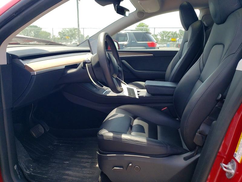 2023 Tesla Model y VIN 7SAYGDEE2PF766482 COPART salvage auction — FRONT END, In - Cert Of Title-Salvage Title, sold $7,500 on 2026-07-28 (photo 7)