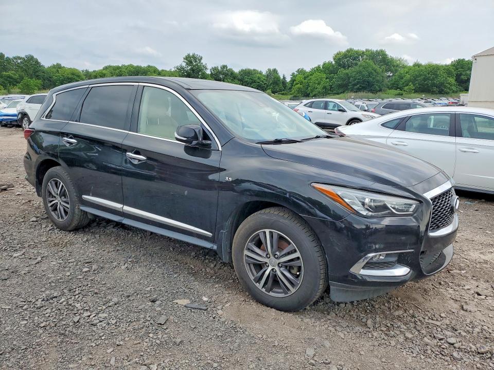2019 Infiniti Qx60 VIN 5N1DL0MN9KC551426 COPART salvage auction — MINOR DENT/SCRATCHES, Pa - Cert Of Title, sold $2,600 on 2026-07-27 (photo 4)