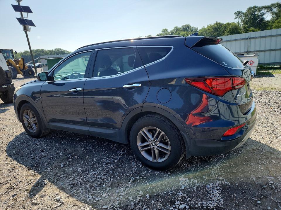 2017 Hyundai Santa fe VIN 5NMZU3LB0HH008220 COPART salvage auction — FRONT END, Sc - Cert Of Title-Salvage, sold $1,950 on 2026-07-28 (photo 2)