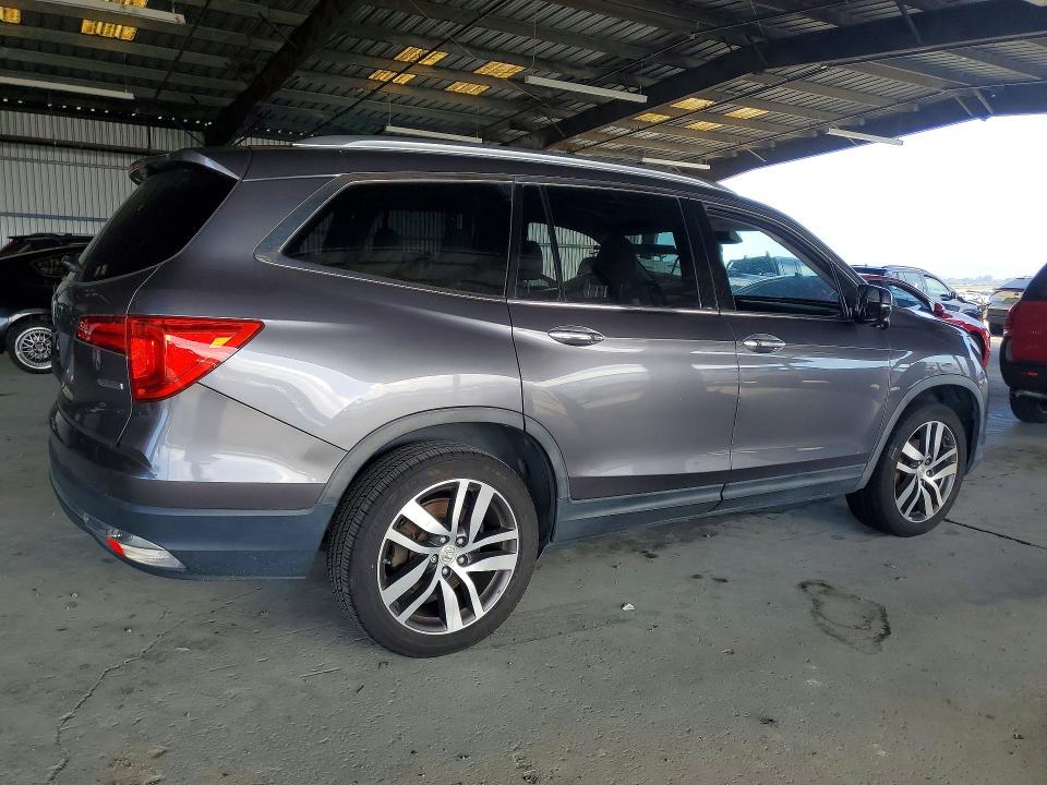 2016 Honda Pilot VIN 5FNYF5H94GB016036 COPART salvage auction — MECHANICAL, Ca - Dis/Dlr/Exp Only Clean Title, sold $2,300 on 2026-07-02 (photo 3)